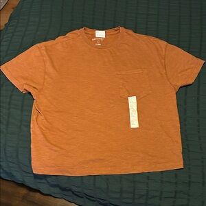 Universal Thread Women's Short Sleeve Tee in Burnt Orange